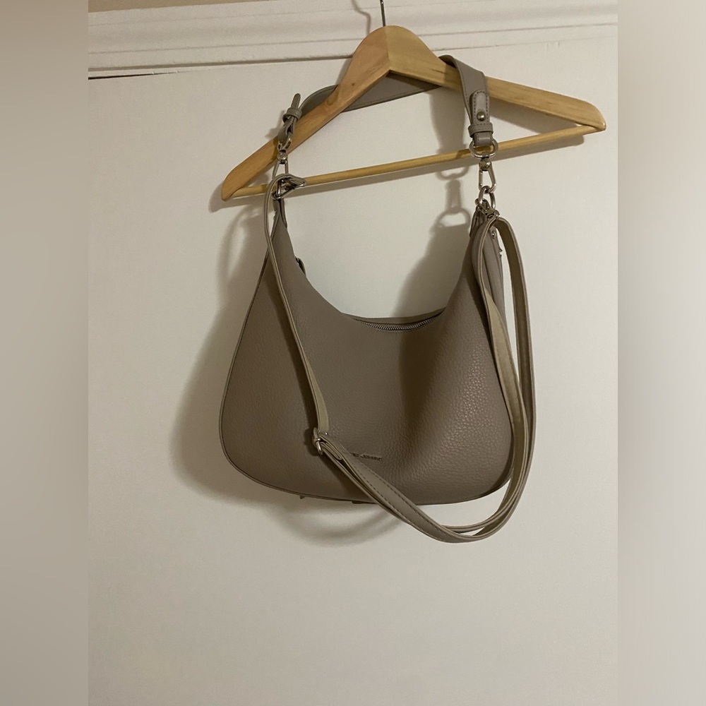 David Jones handbag taupe color